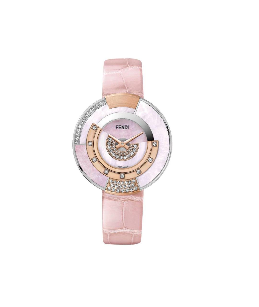 FENDI Коралловые часы из розового золота, фото 1