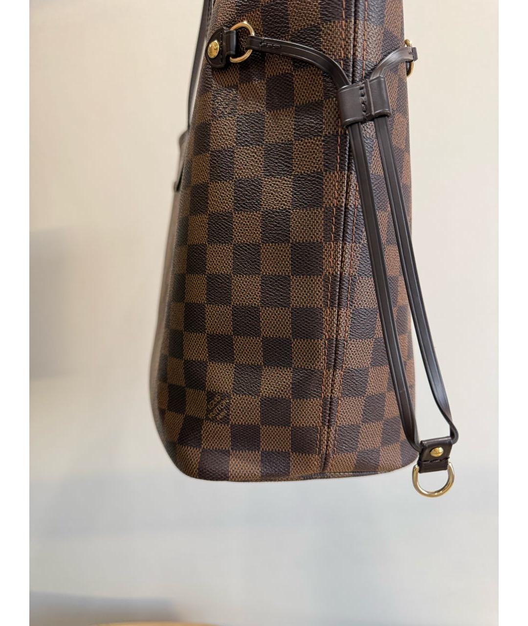 LOUIS VUITTON Коричневая сумка тоут, фото 7
