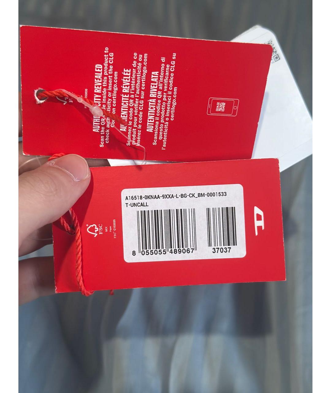 DIESEL Мульти полиамидовая футболка, фото 6