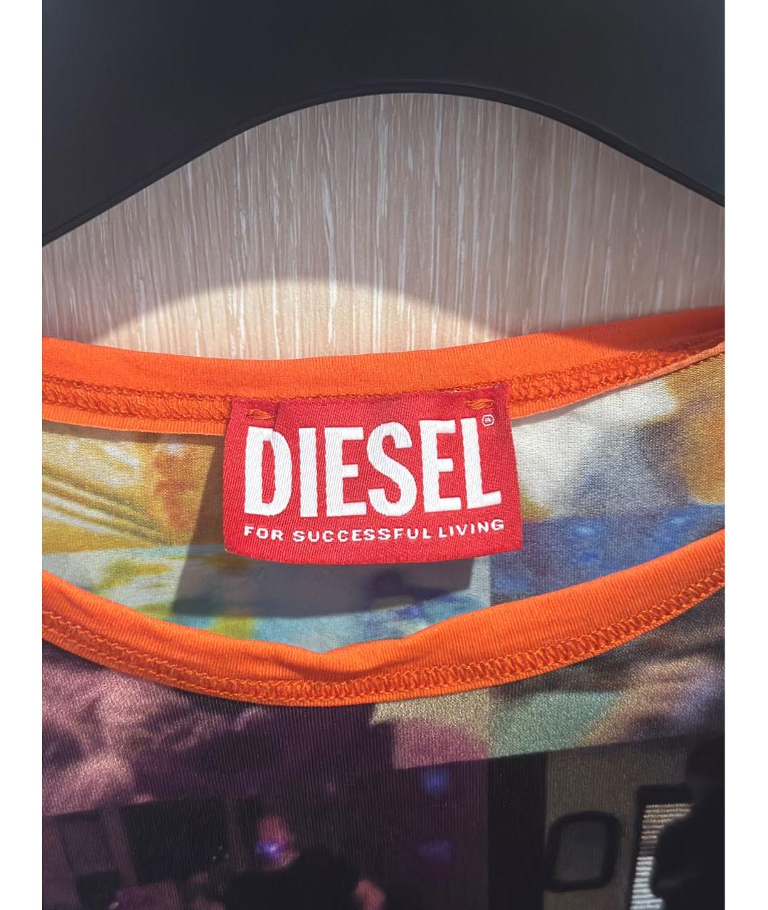 DIESEL Мульти полиамидовая футболка, фото 3