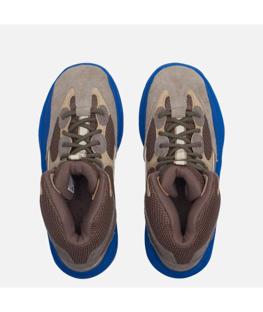 ADIDAS YEEZY Синие замшевые ботинки, фото 3