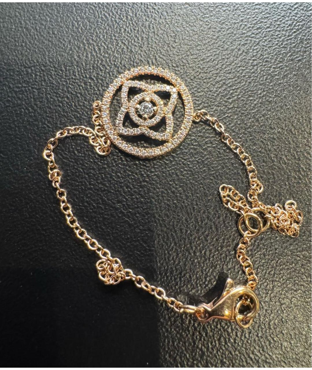 DE BEERS Золотой браслет из розового золота, фото 6