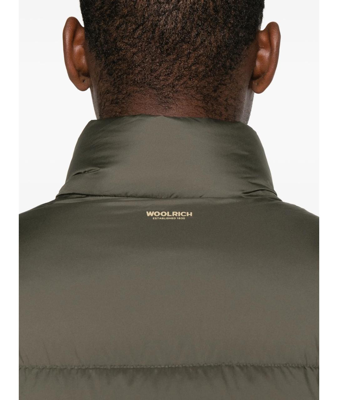 WOOLRICH Зеленая полиамидовая куртка, фото 5