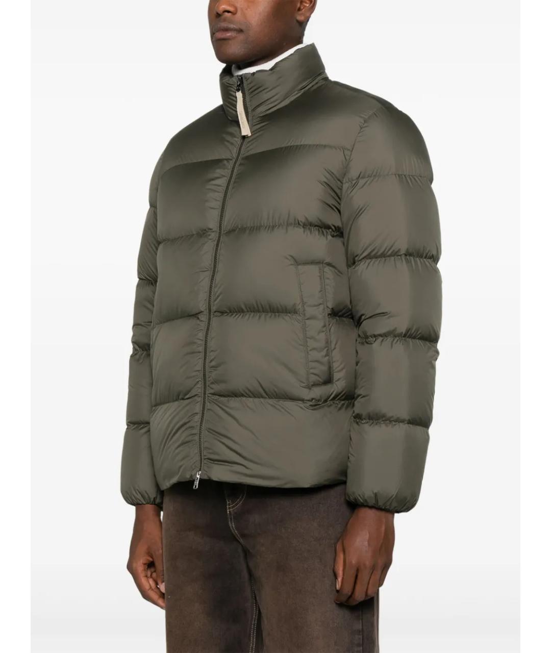 WOOLRICH Зеленая полиамидовая куртка, фото 3