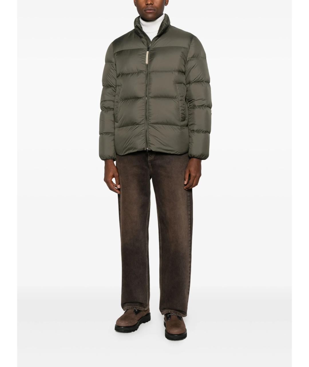 WOOLRICH Зеленая полиамидовая куртка, фото 2