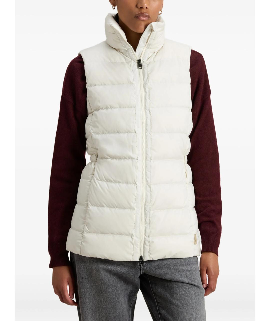 WOOLRICH Белая полиэстеровая куртка, фото 3
