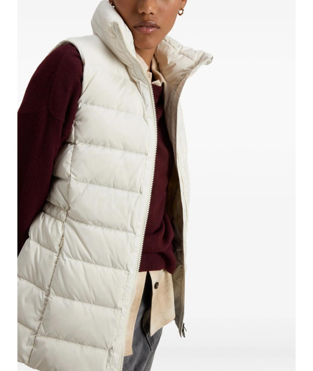 WOOLRICH Белая полиэстеровая куртка, фото 4