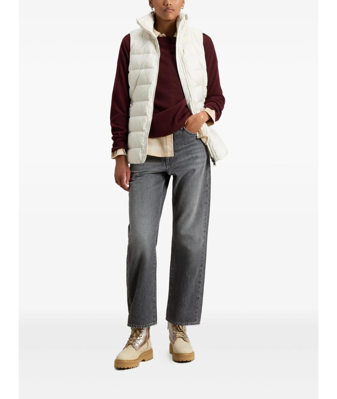WOOLRICH Белая полиэстеровая куртка, фото 2