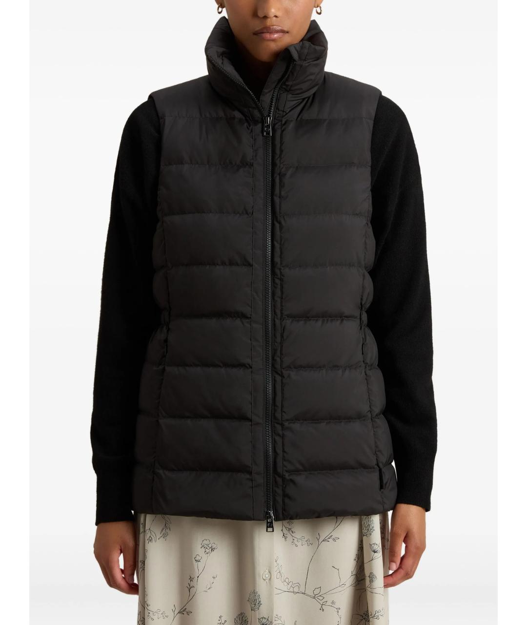 WOOLRICH Черная полиэстеровая куртка, фото 3