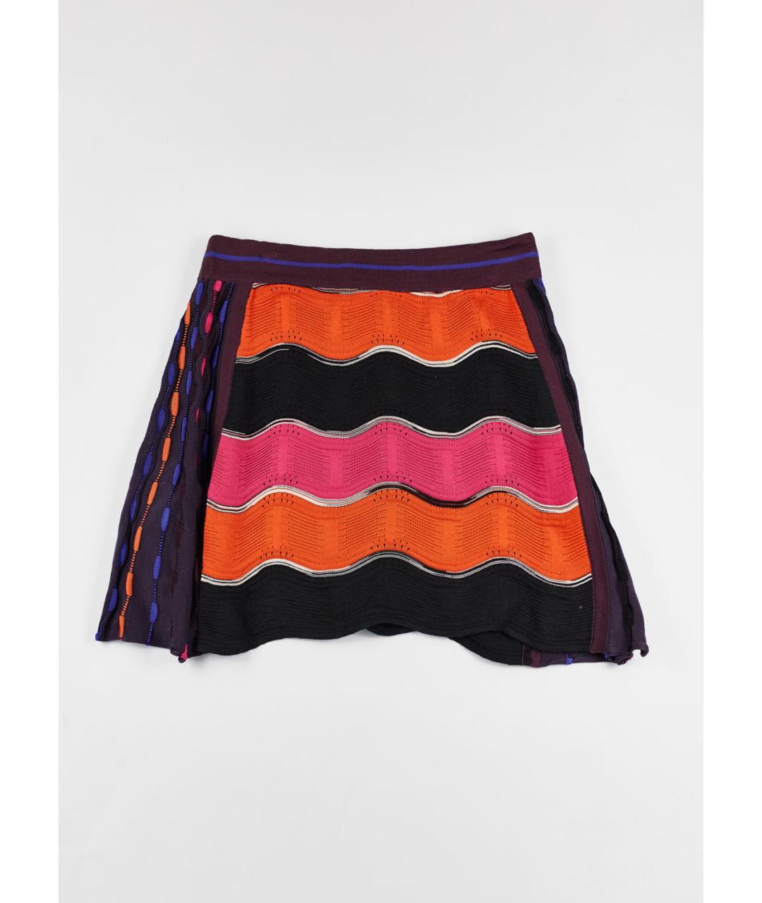 MISSONI Мульти хлопковая юбка мини, фото 4