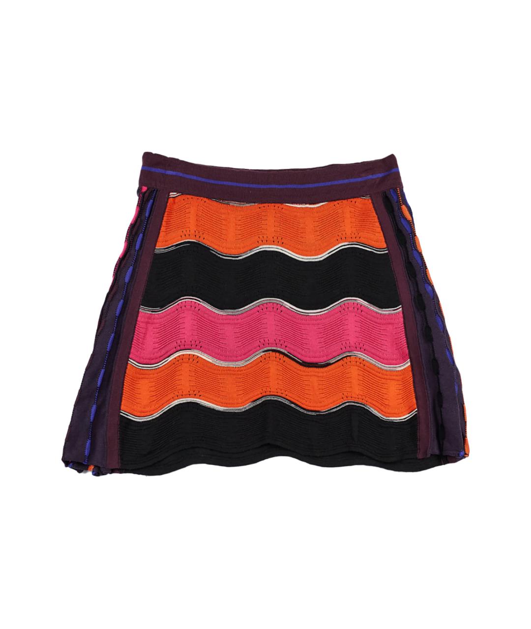 MISSONI Мульти хлопковая юбка мини, фото 1