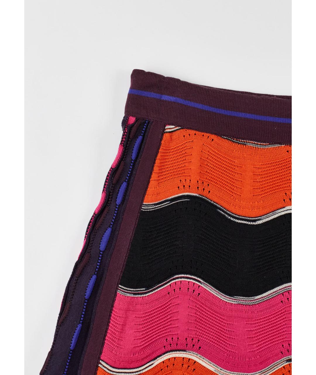 MISSONI Мульти хлопковая юбка мини, фото 2