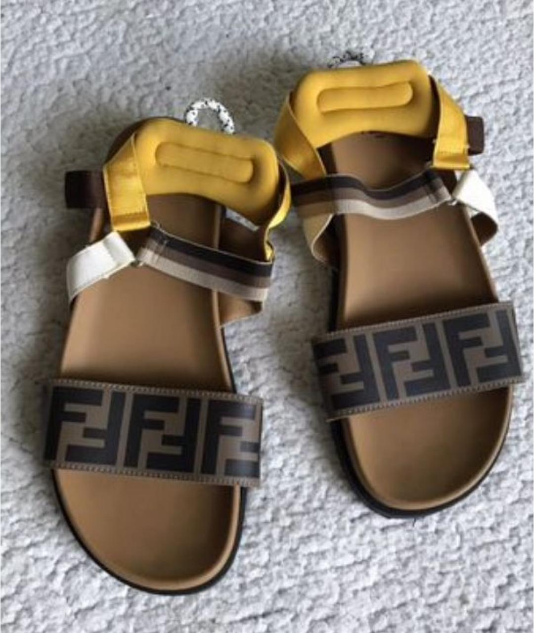 FENDI Сандалии, фото 4