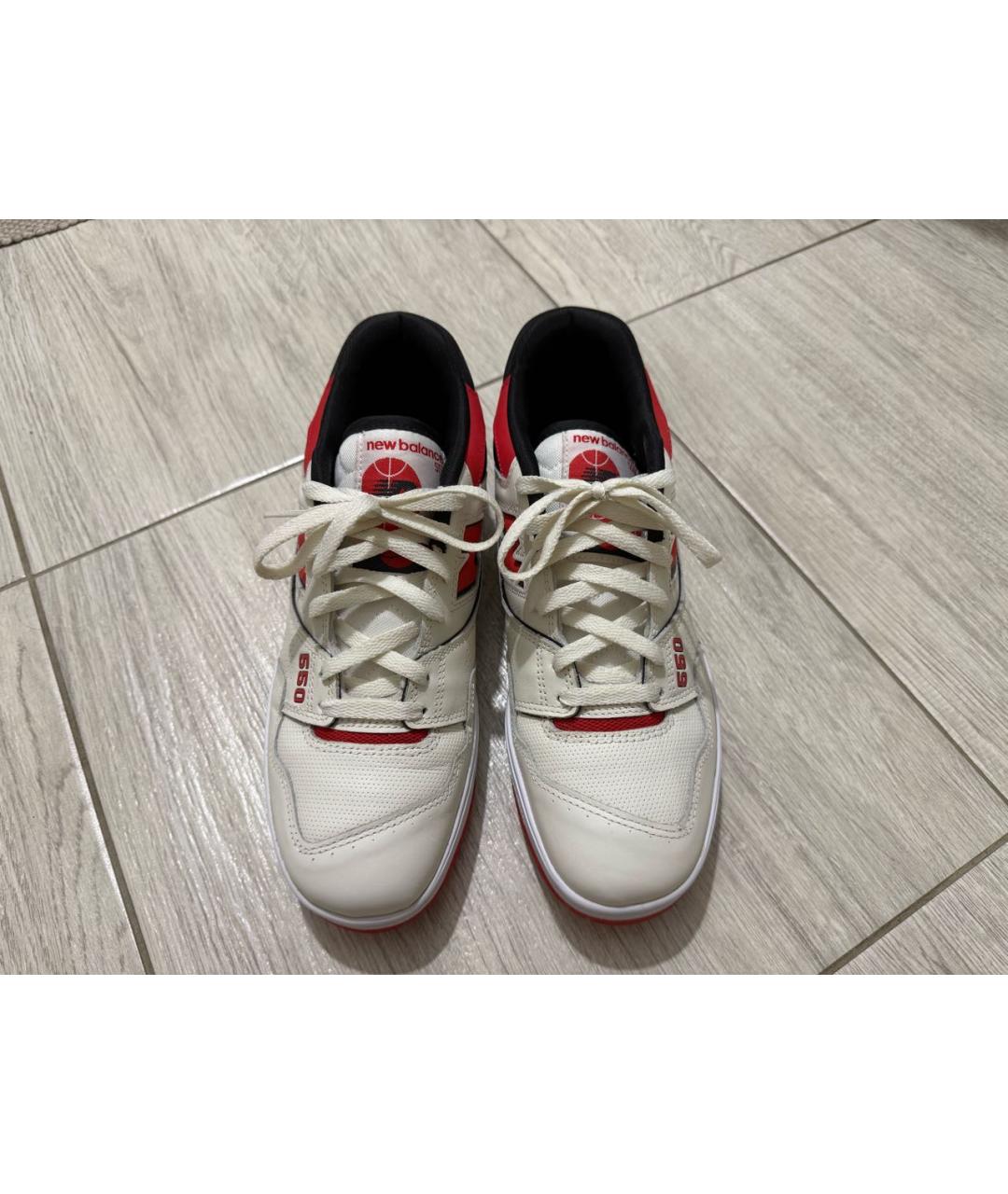 NEW BALANCE Белые низкие кроссовки / кеды, фото 2