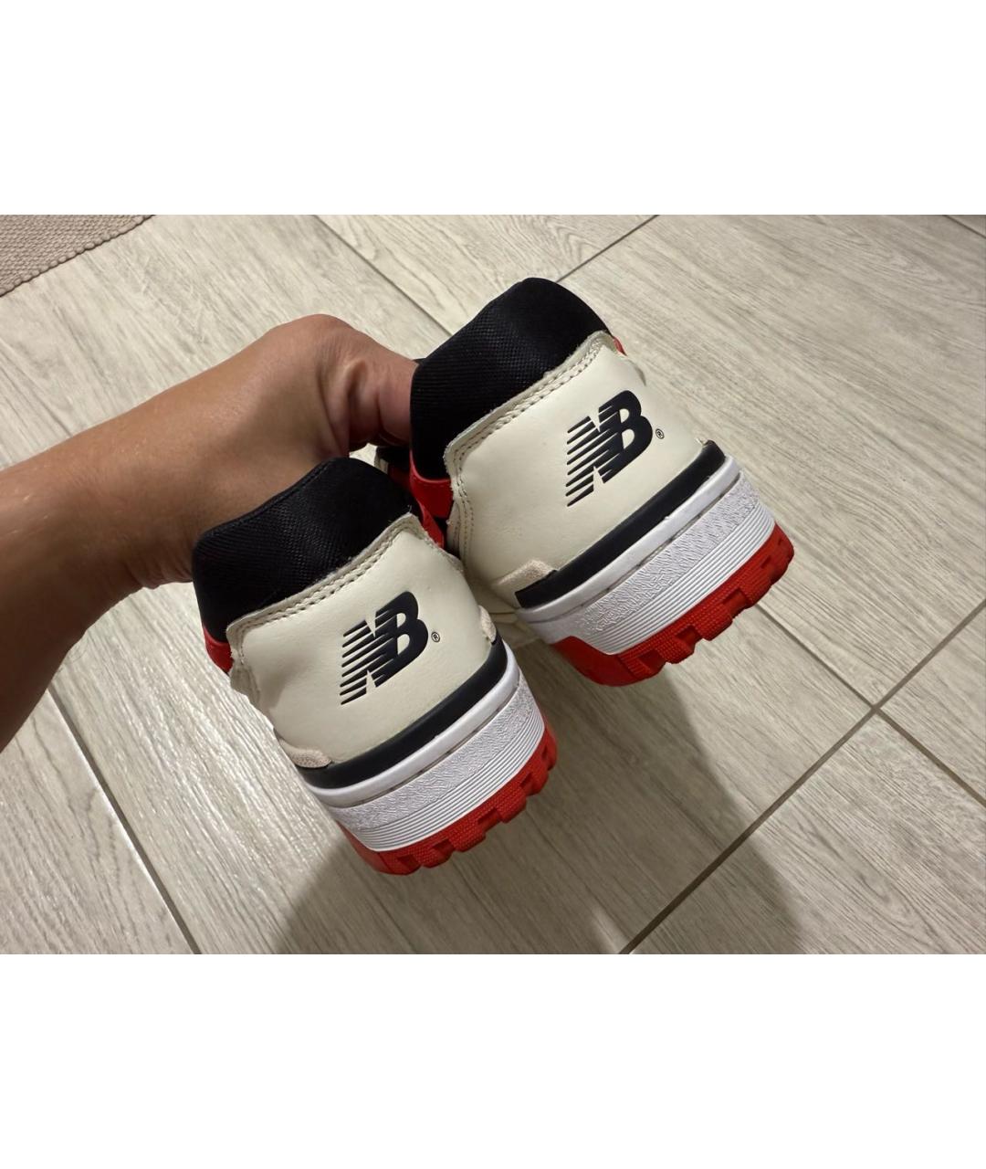 NEW BALANCE Белые низкие кроссовки / кеды, фото 3