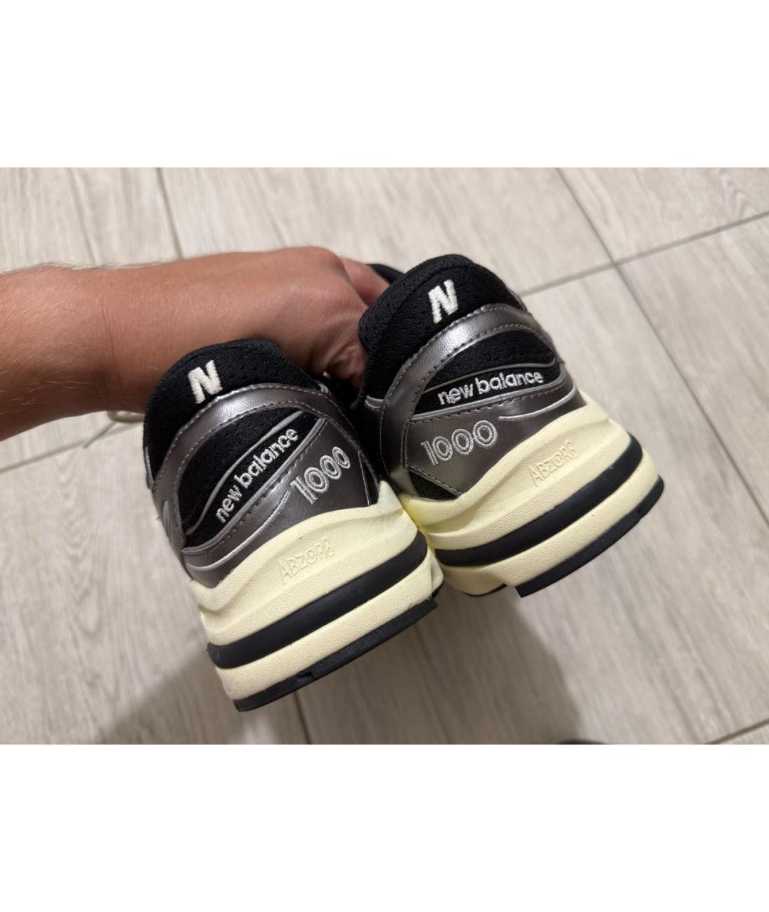 NEW BALANCE Черные низкие кроссовки / кеды, фото 3
