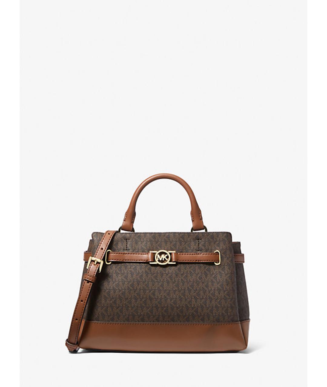 MICHAEL KORS Коричневая сумка с короткими ручками, фото 9
