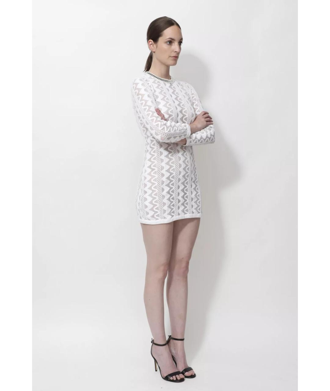 LOUIS VUITTON Белое повседневное платье, фото 7