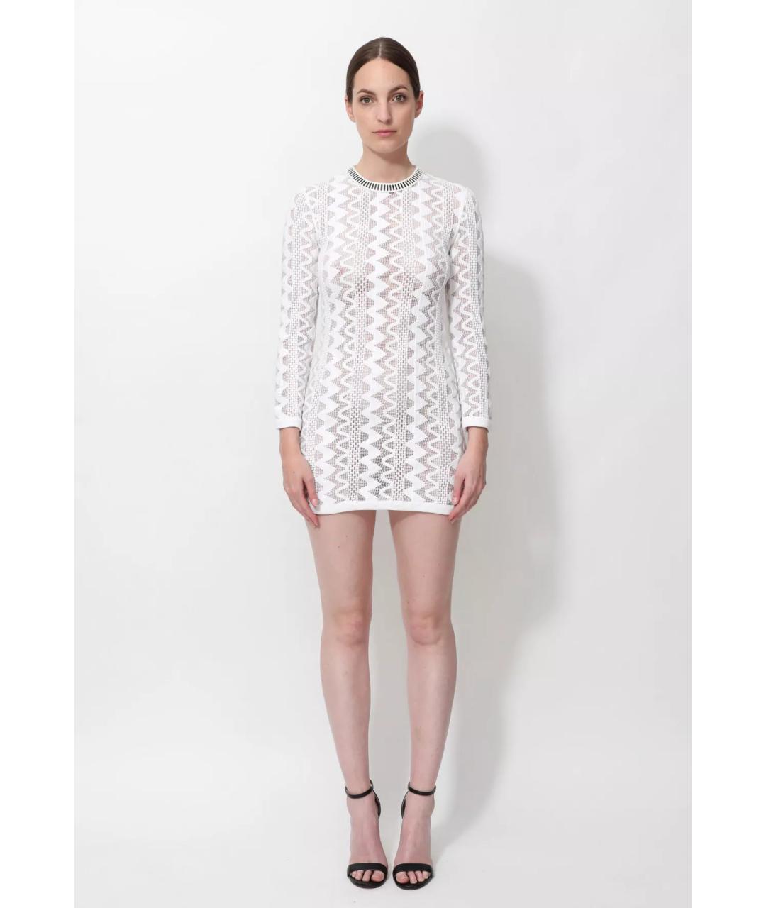 LOUIS VUITTON Белое повседневное платье, фото 6