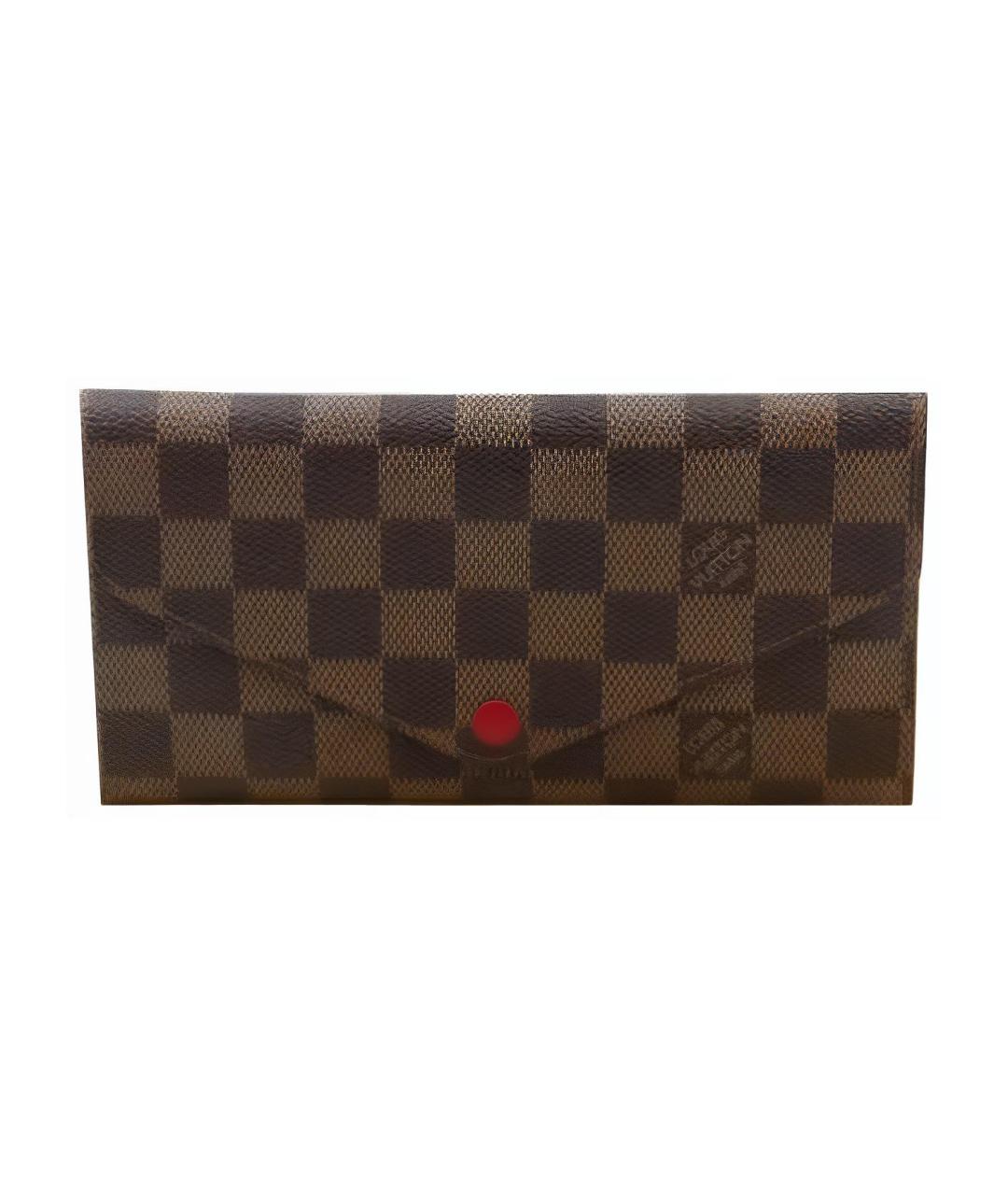 LOUIS VUITTON Коричневый кошелек, фото 1