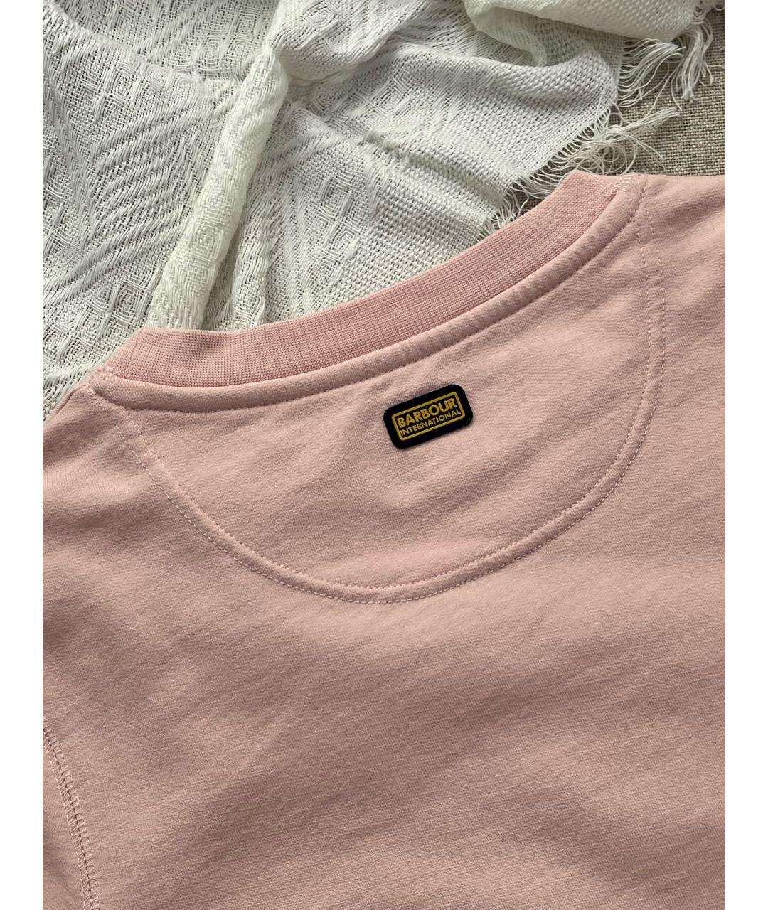 BARBOUR Коралловое хлопковое повседневное платье, фото 4