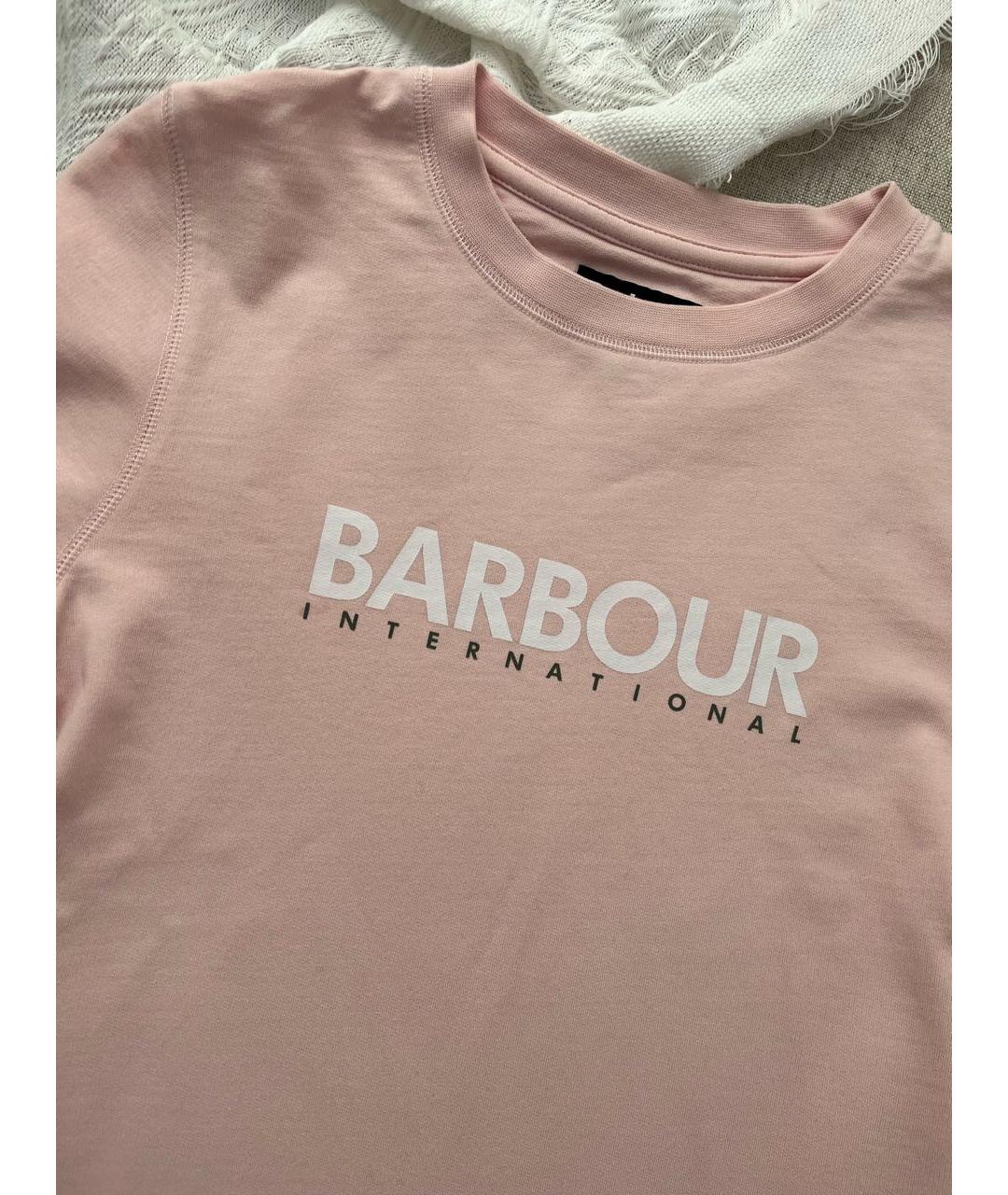 BARBOUR Коралловое хлопковое повседневное платье, фото 2