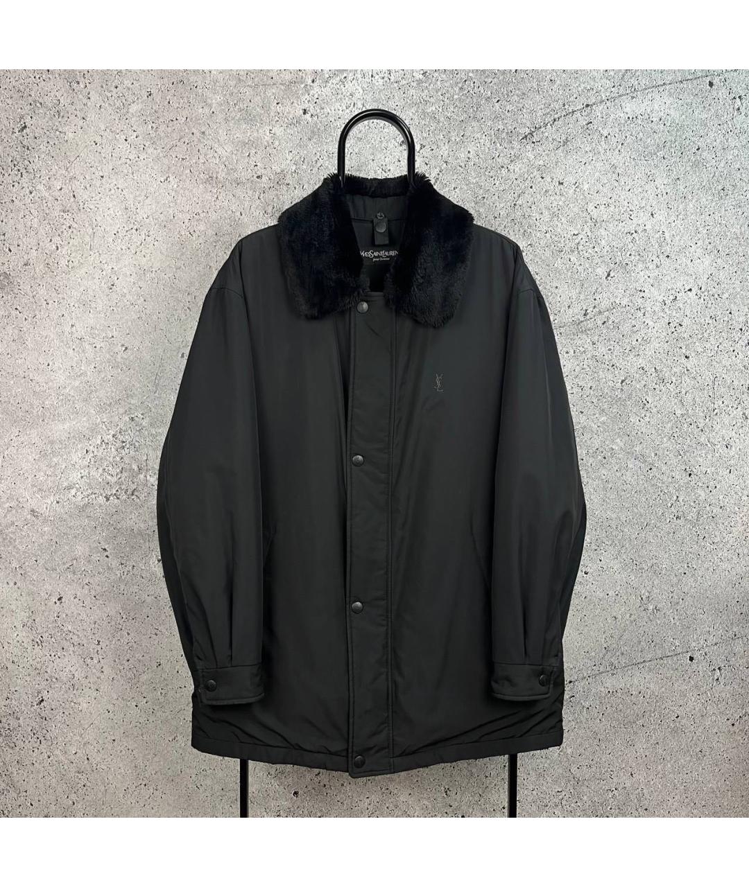 SAINT LAURENT Черная куртка, фото 8