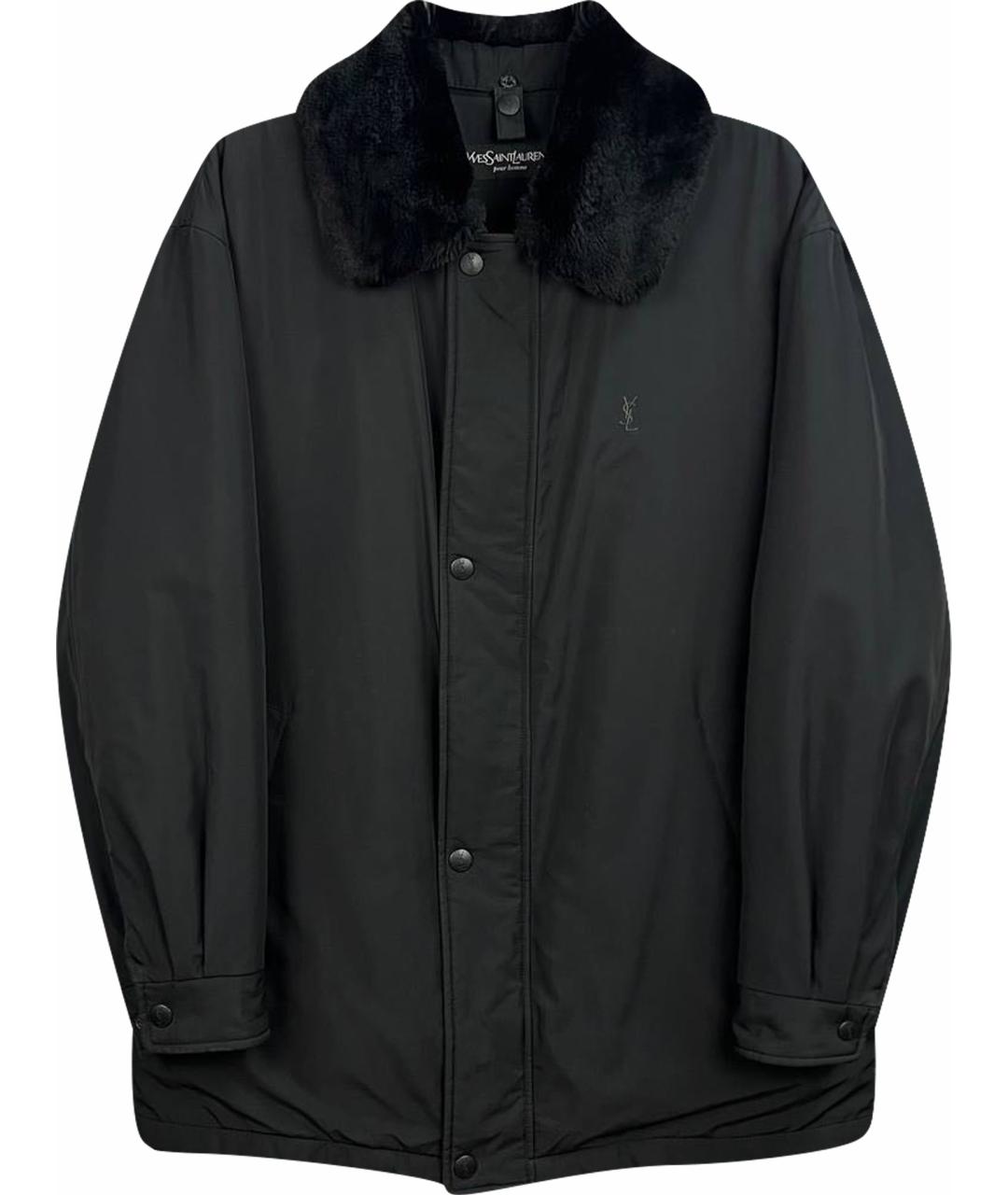SAINT LAURENT Черная куртка, фото 1