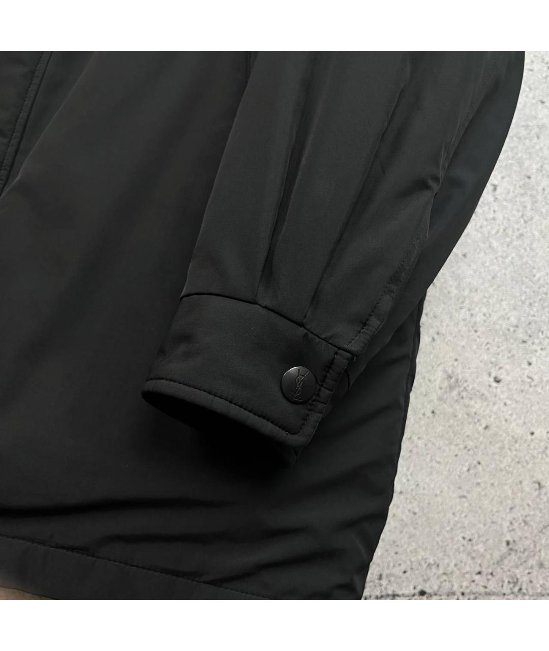 SAINT LAURENT Черная куртка, фото 6