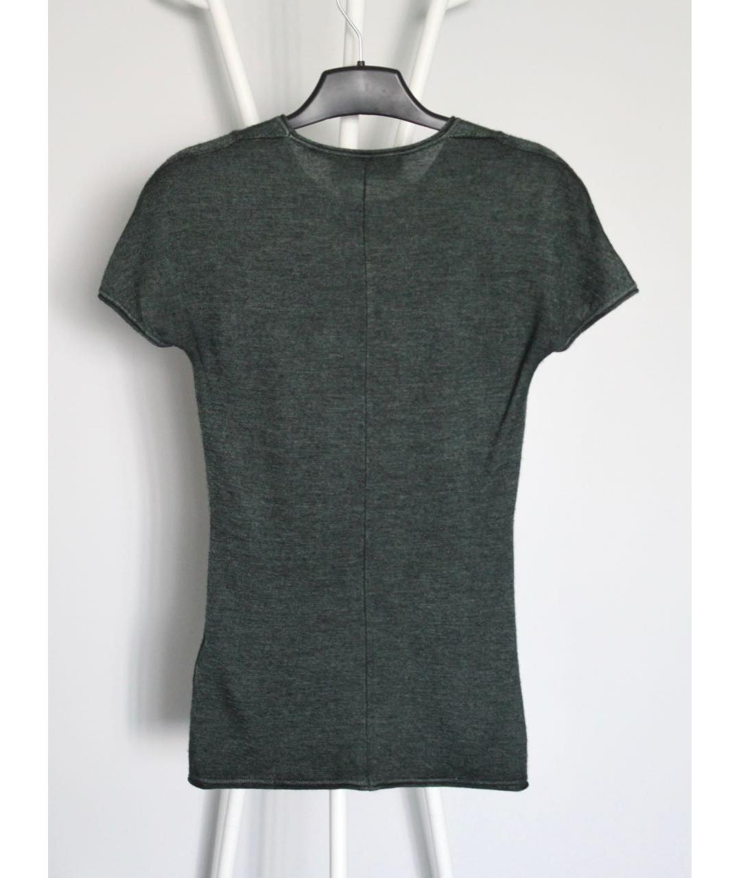 SAINT LAURENT Зеленый кашемировый джемпер / свитер, фото 4