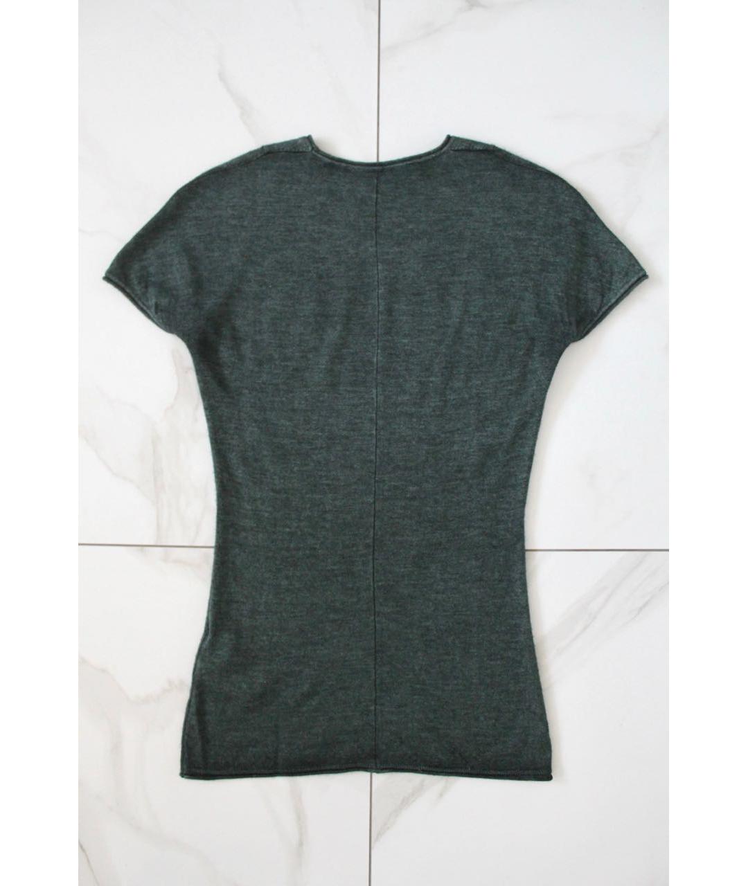 SAINT LAURENT Зеленый кашемировый джемпер / свитер, фото 2