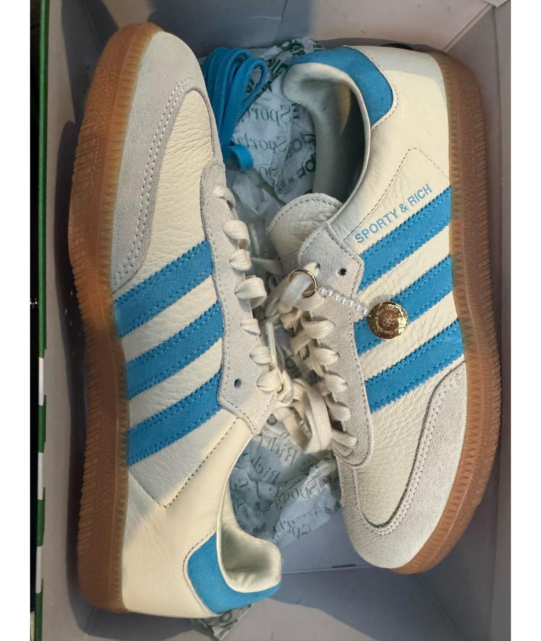 ADIDAS Бежевые кроссовки, фото 2