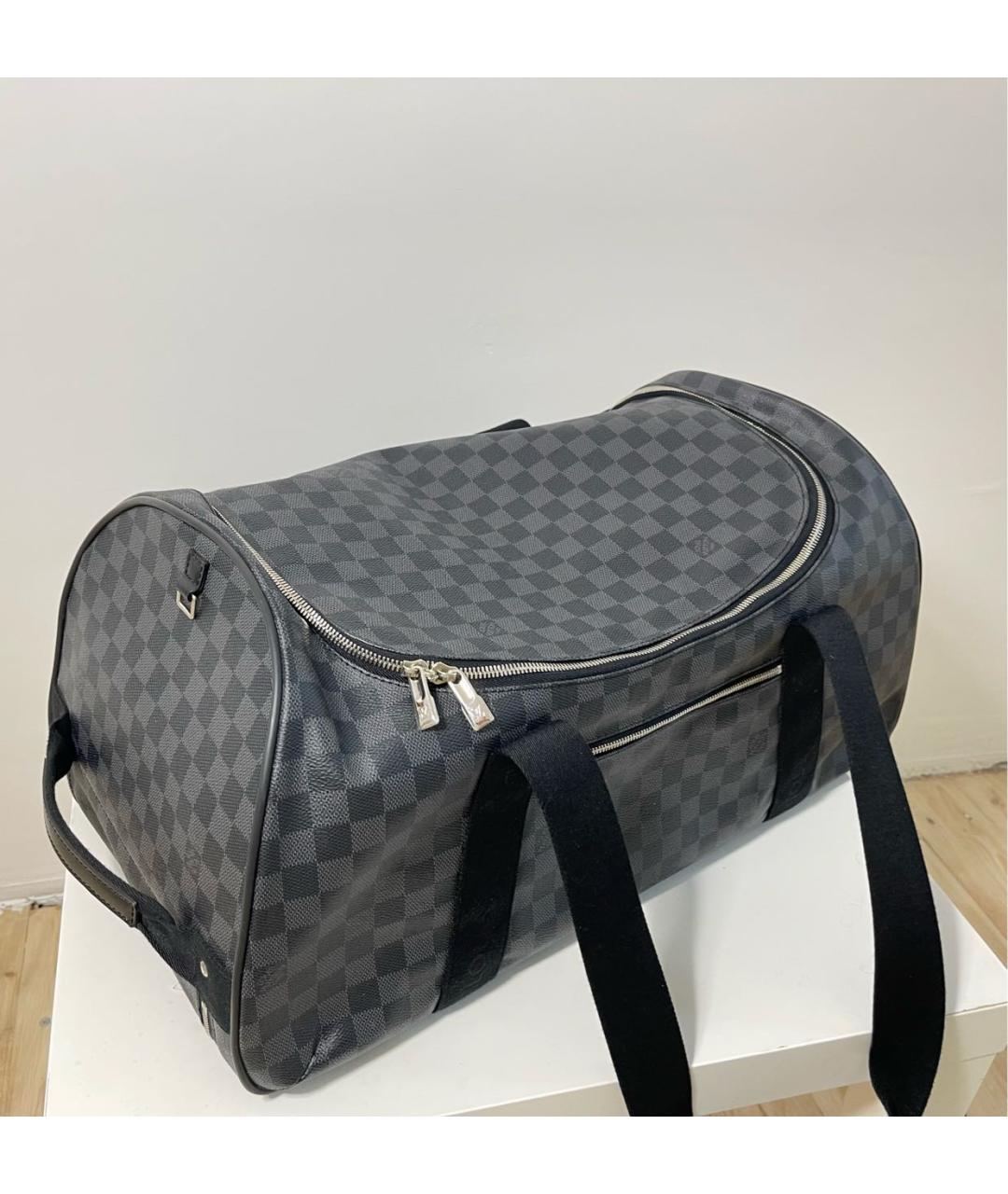 LOUIS VUITTON Серый чемодан, фото 3