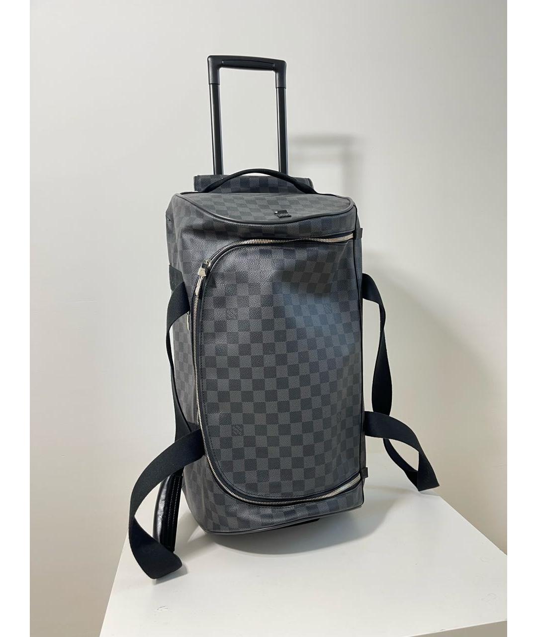 LOUIS VUITTON Серый чемодан, фото 9