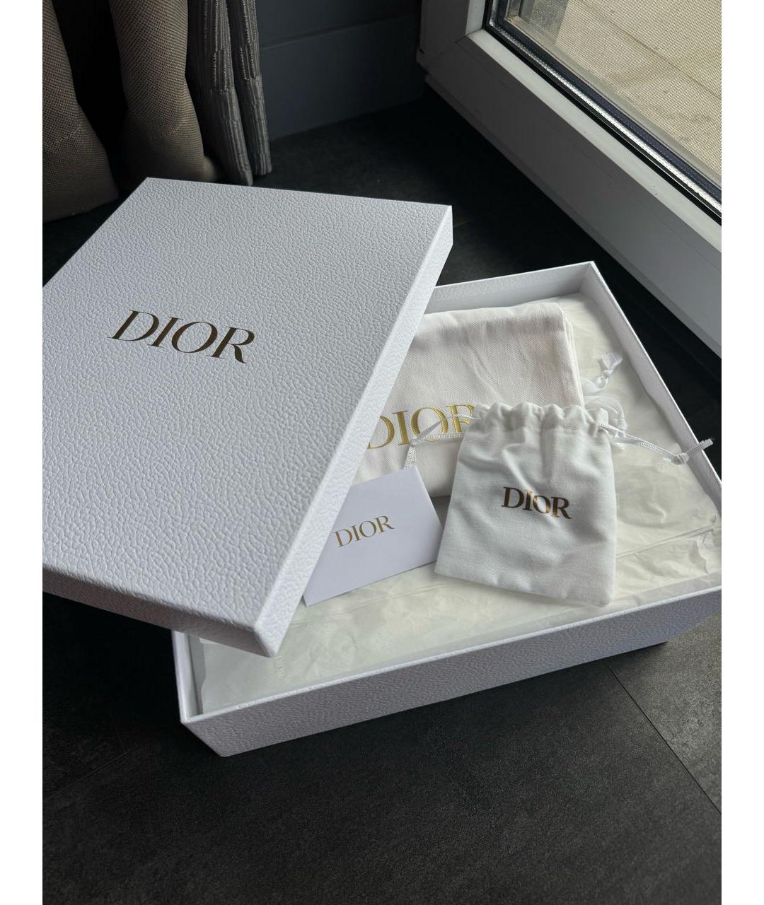 CHRISTIAN DIOR Белые текстильные кеды, фото 7