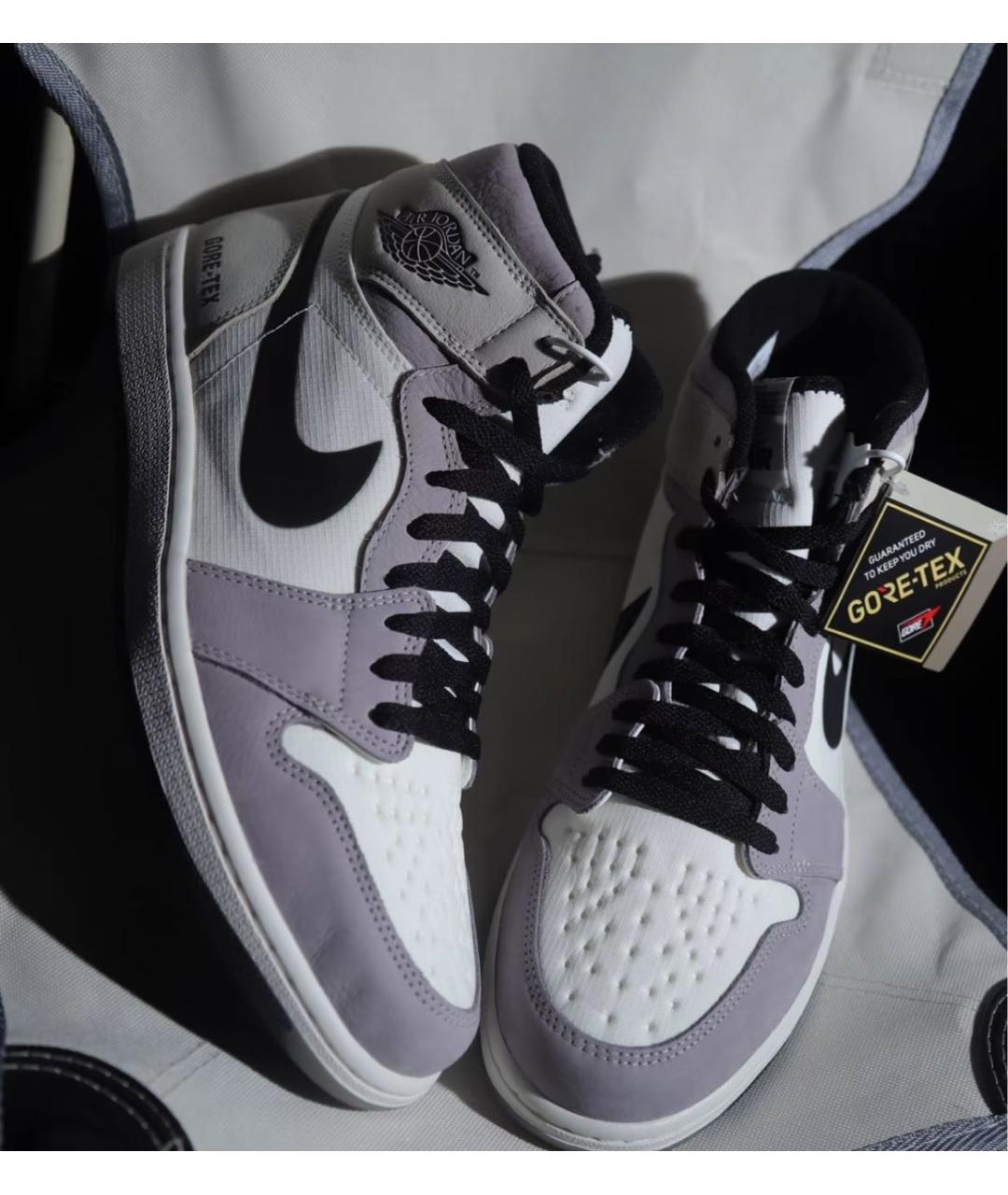 JORDAN Текстильные высокие кроссовки / кеды, фото 2