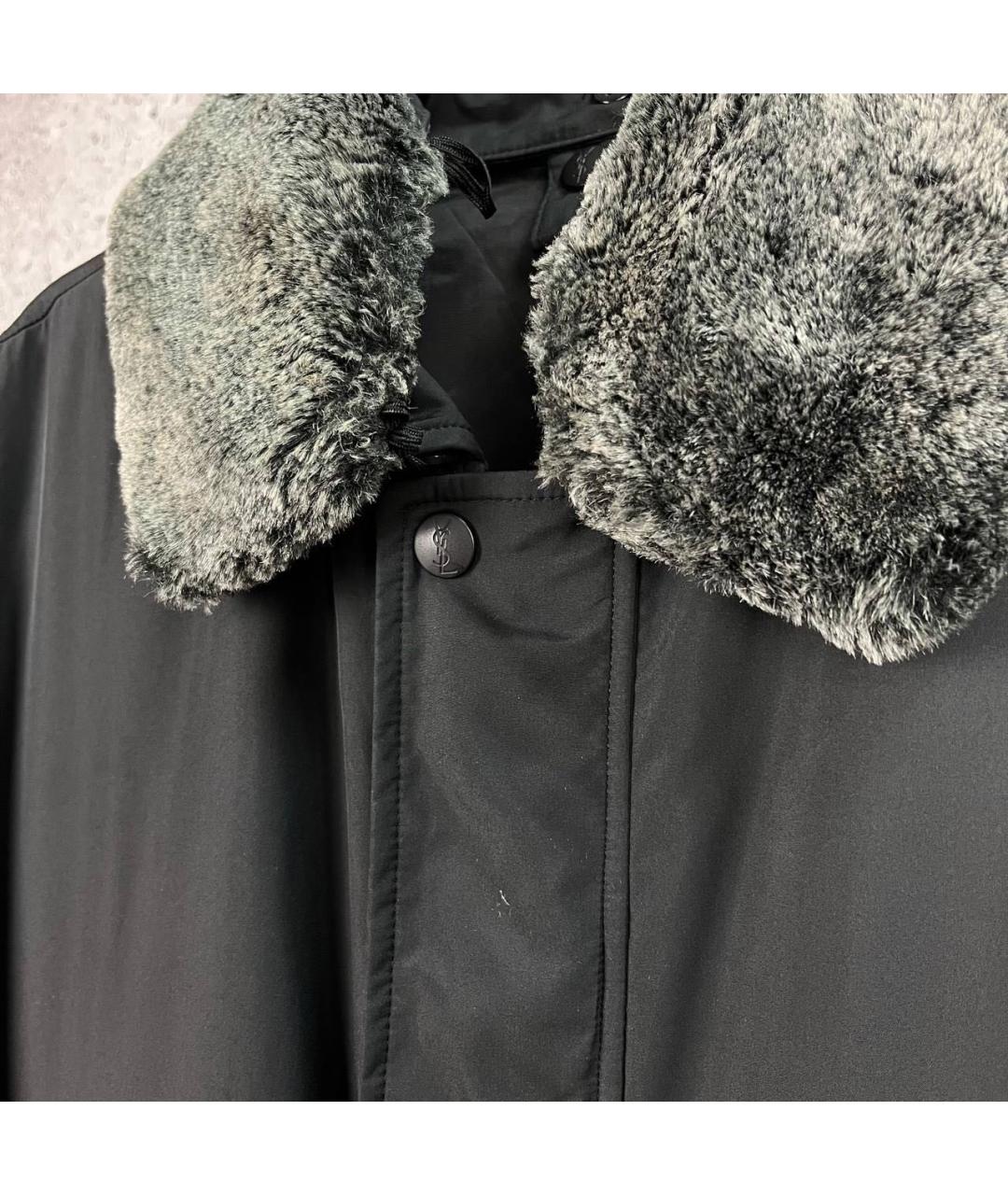 SAINT LAURENT Черная куртка, фото 7