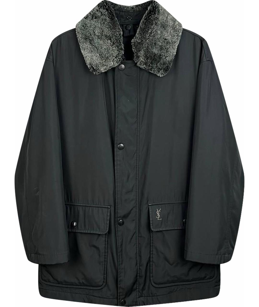 SAINT LAURENT Черная куртка, фото 1