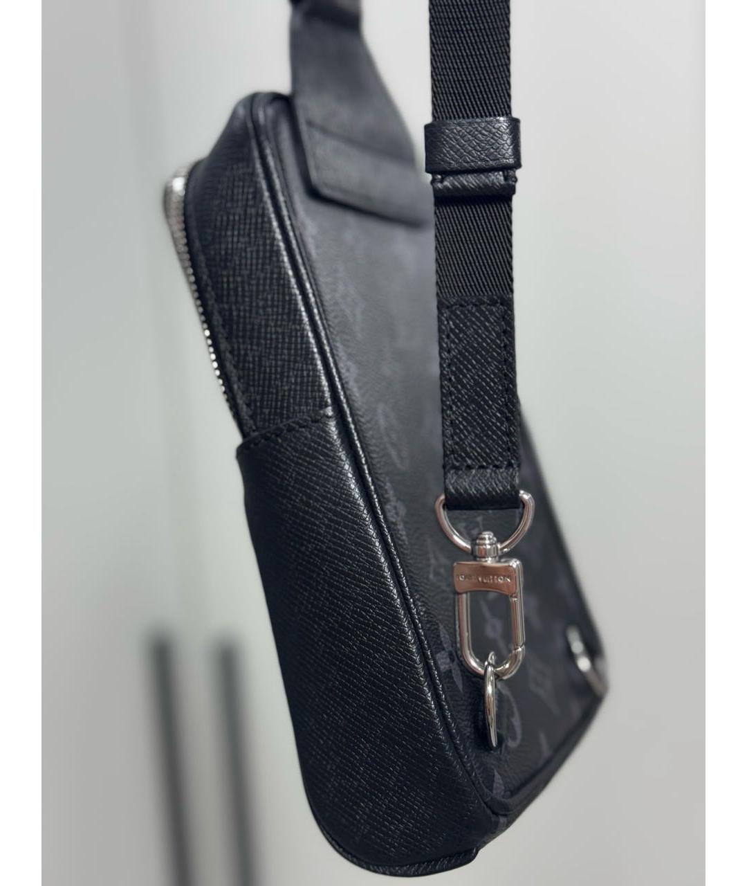 LOUIS VUITTON Черная сумка на плечо, фото 7