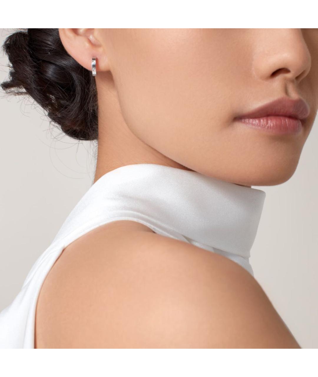 CARTIER Серебряные серьги из белого золота, фото 6