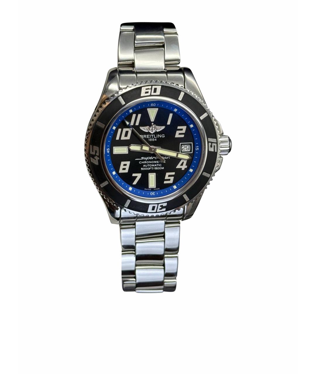 BREITLING Синие часы, фото 1