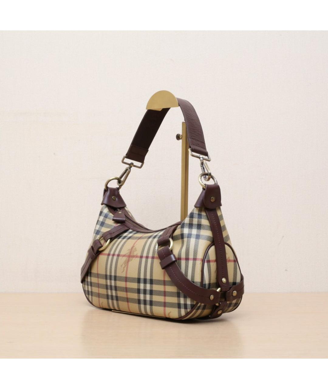 BURBERRY Коричневая сумка через плечо, фото 4