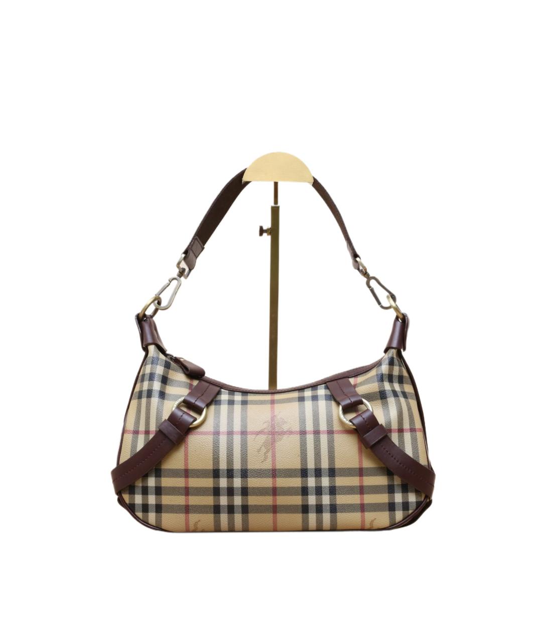 BURBERRY Коричневая сумка через плечо, фото 2