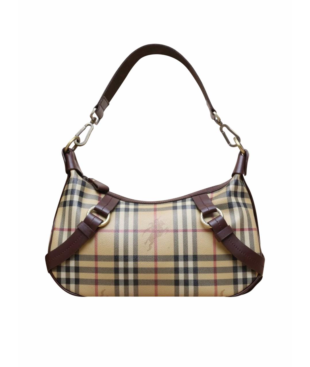 BURBERRY Коричневая сумка через плечо, фото 1