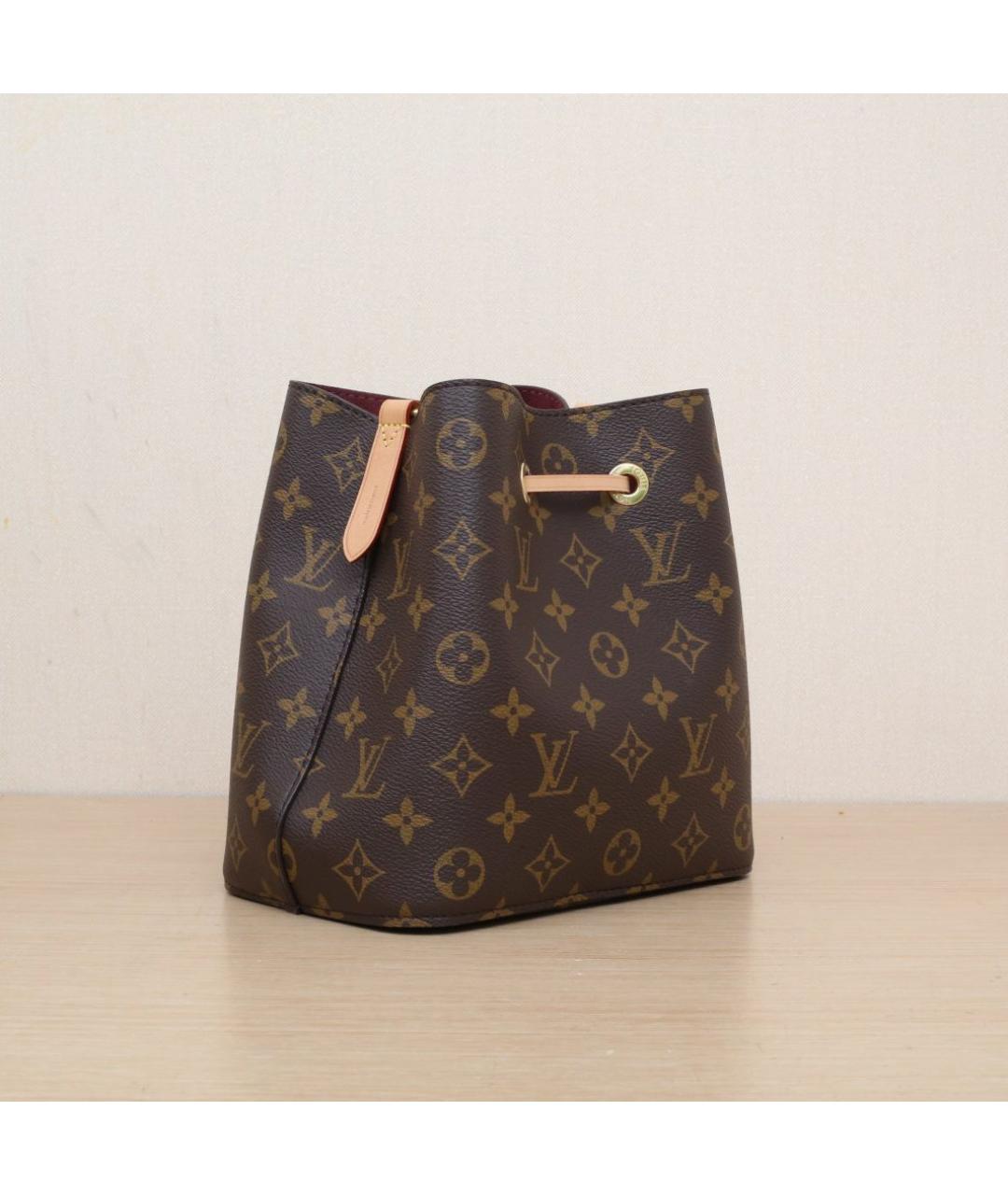 LOUIS VUITTON Коричневая сумка через плечо, фото 6