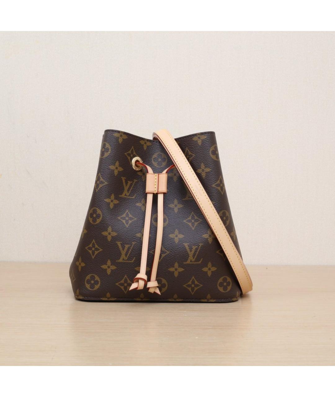 LOUIS VUITTON Коричневая сумка через плечо, фото 3
