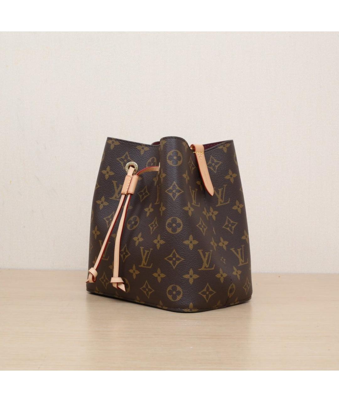 LOUIS VUITTON Коричневая сумка через плечо, фото 4