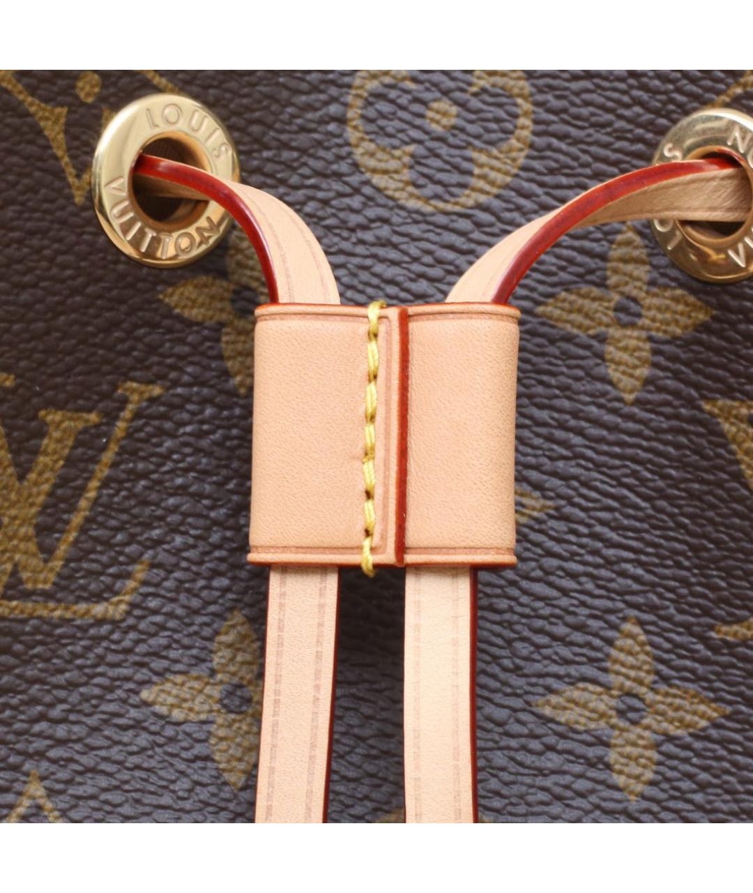 LOUIS VUITTON Коричневая сумка через плечо, фото 8
