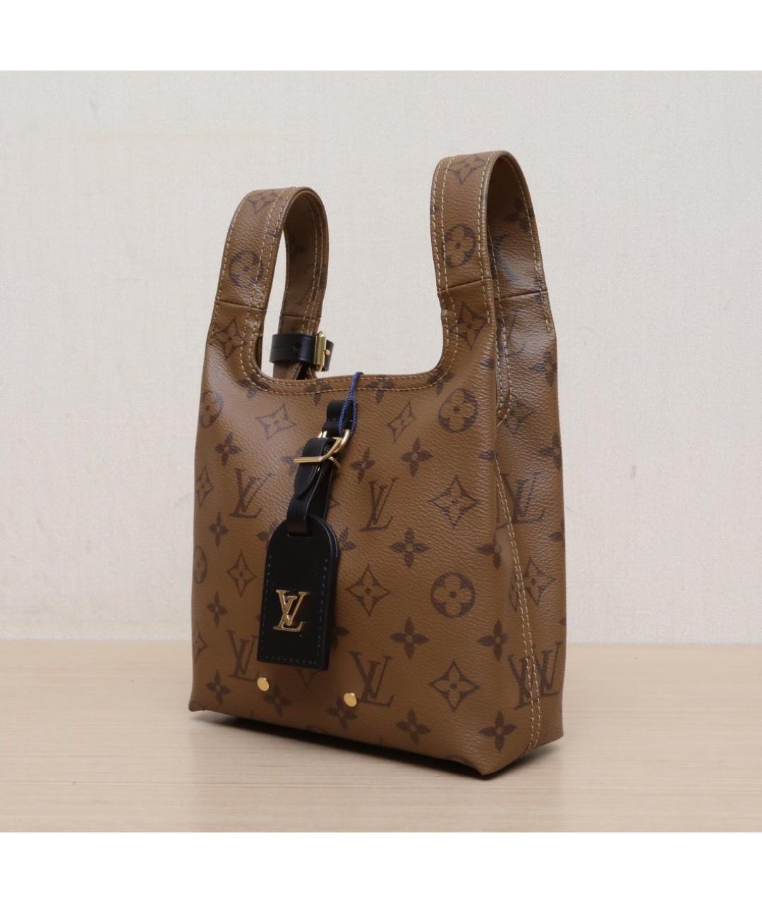 LOUIS VUITTON Коричневая сумка через плечо, фото 4