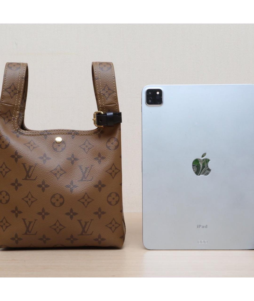 LOUIS VUITTON Коричневая сумка через плечо, фото 6